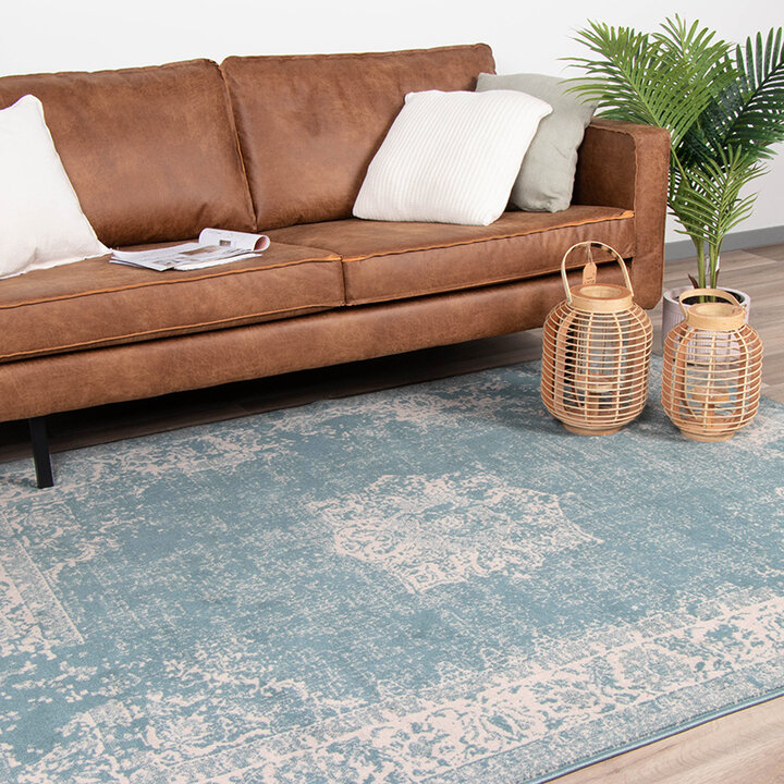 Teppich Vintage - Miracle Blau 