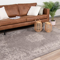 Teppich Vintage - Miracle Dunkelgrau Braun 