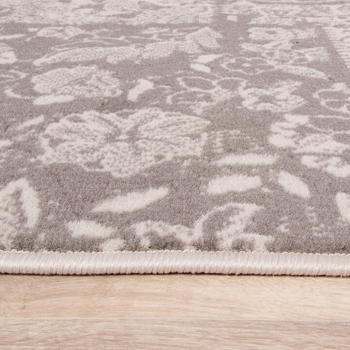 Teppich Patchwork - Miracle Grau Braun - 3