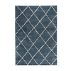 Teppich Hochflor - Grand Lines Blau Creme 