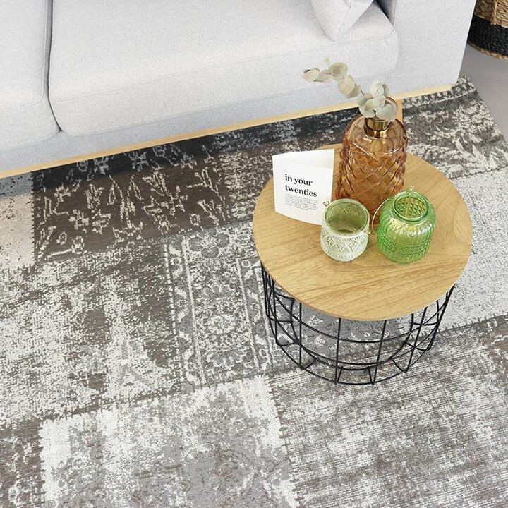 Teppich Patchwork - Dreams Grau - 3