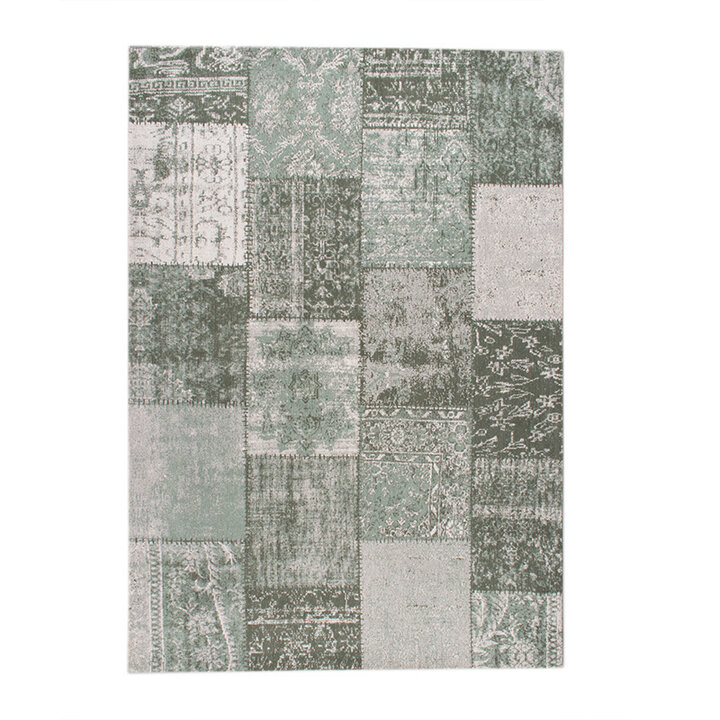 Teppich Patchwork - Dreams Grün - 1
