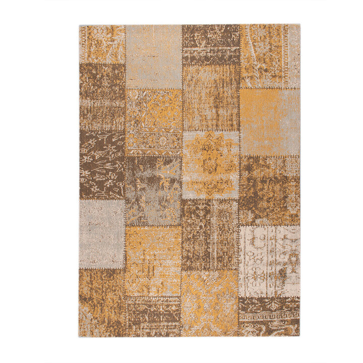 Teppich Patchwork - Dreams Gelber Ocker - 1