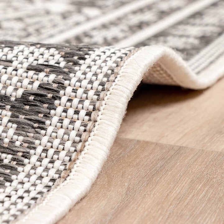 In- & Outdoor Teppich Quadrat - Summer Oriental Grau - 5