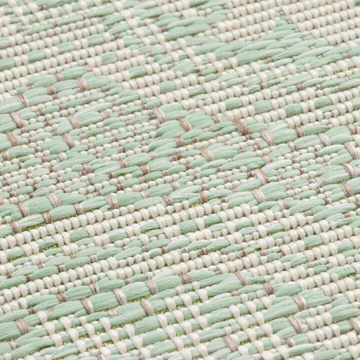 In- & Outdoor Teppich Rund - Summer Azteca Mint - 8