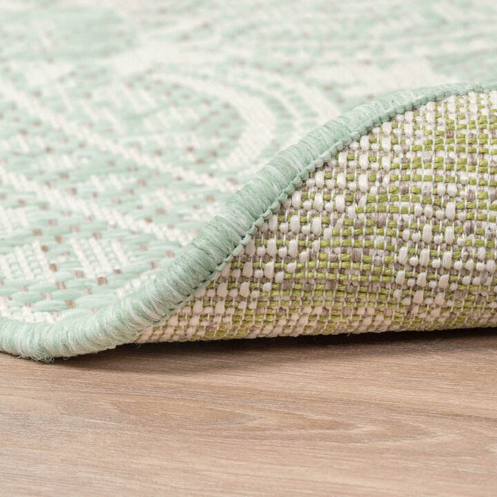 In- & Outdoor Teppich Rund - Summer Oriental Mint - 4