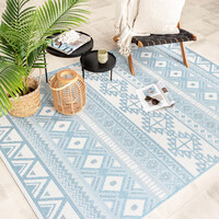 In- & Outdoor Teppich - Summer Beyond Hellblau 
