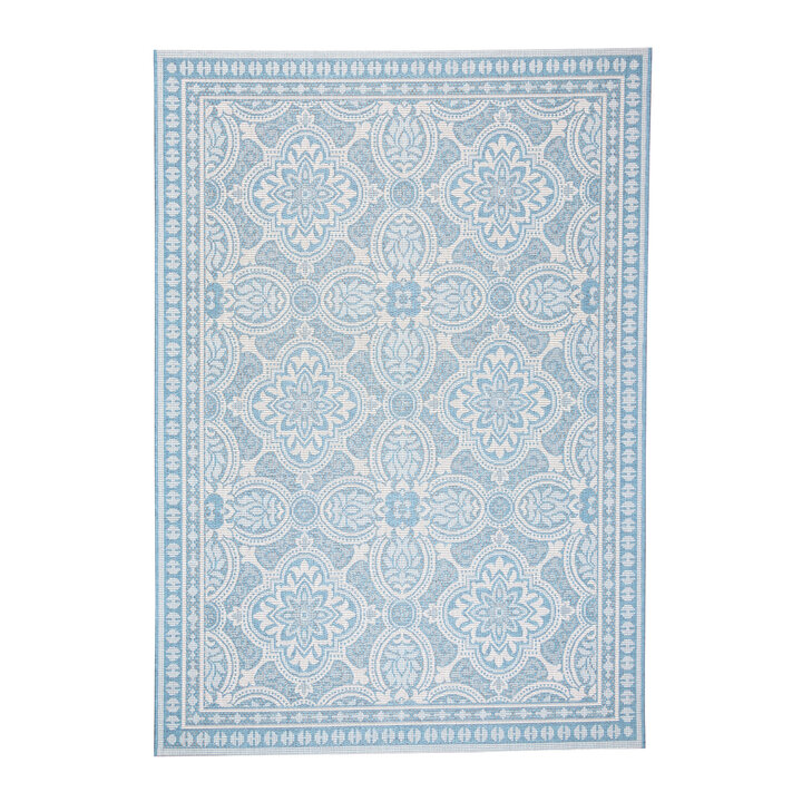 In- & Outdoor Teppich - Summer Oriental Hellblau - 1