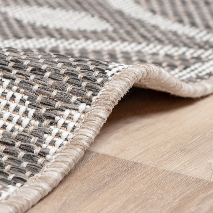 In- & Outdoor Teppich - Summer Pattern Grau - 6