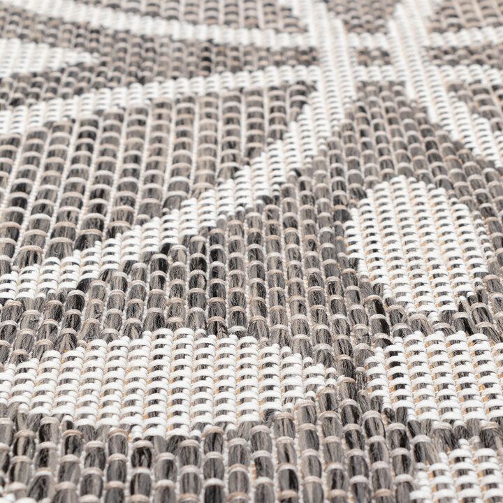 In- & Outdoor Teppich - Summer Pattern Grau - 7