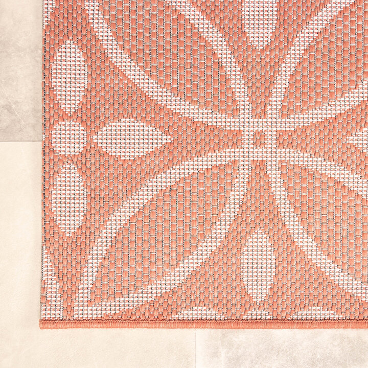 In- & Outdoor Teppich - Summer Pattern Rosa - 5