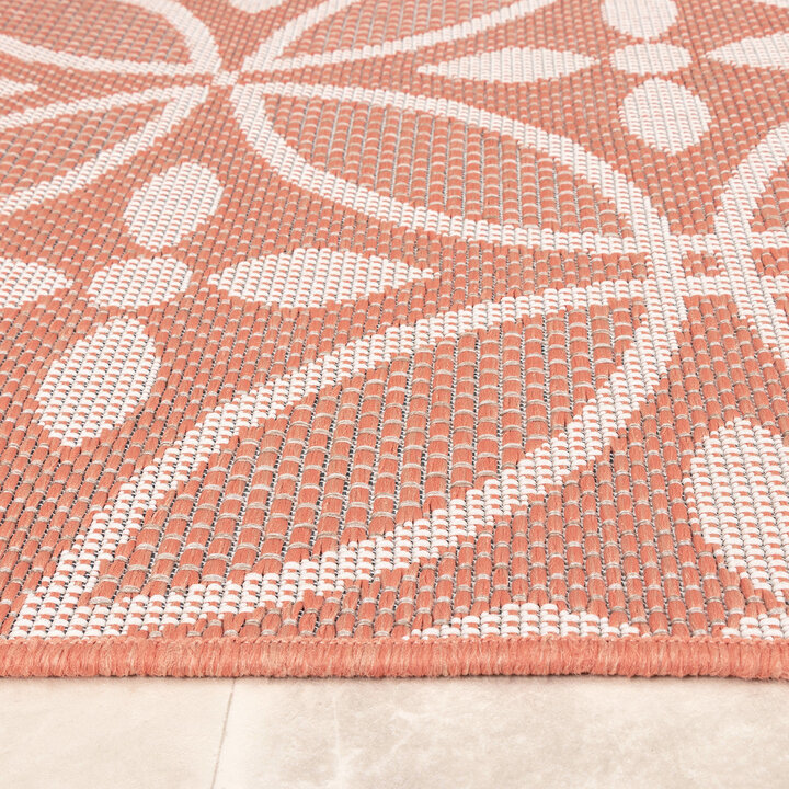 In- & Outdoor Teppich - Summer Pattern Rosa - 6