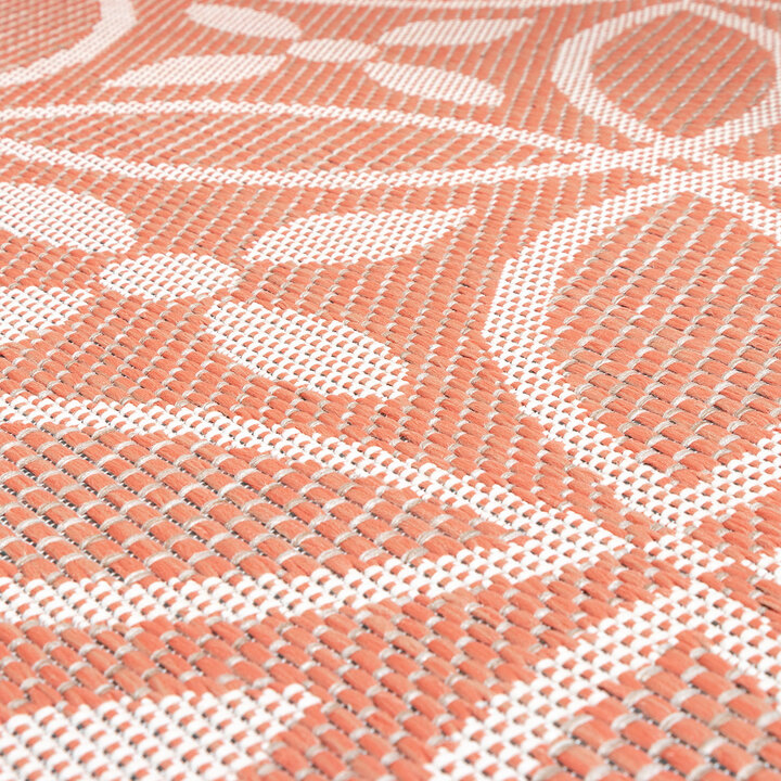 In- & Outdoor Teppich - Summer Pattern Rosa - 8