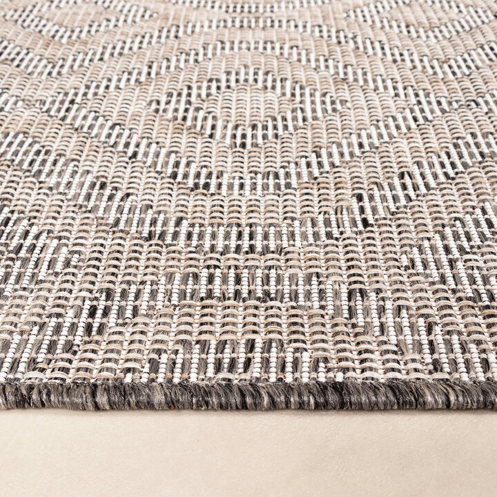 In- & Outdoor Teppich - Summer Retro Grau - 5