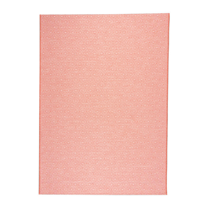 In- & Outdoor Teppich - Summer Tile Rosa - 1