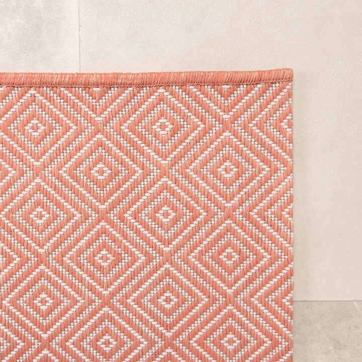 In- & Outdoor Teppich - Summer Tile Rosa - 5