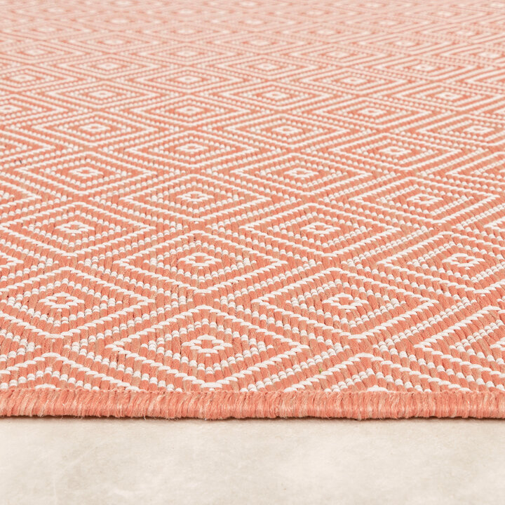 In- & Outdoor Teppich - Summer Tile Rosa - 6