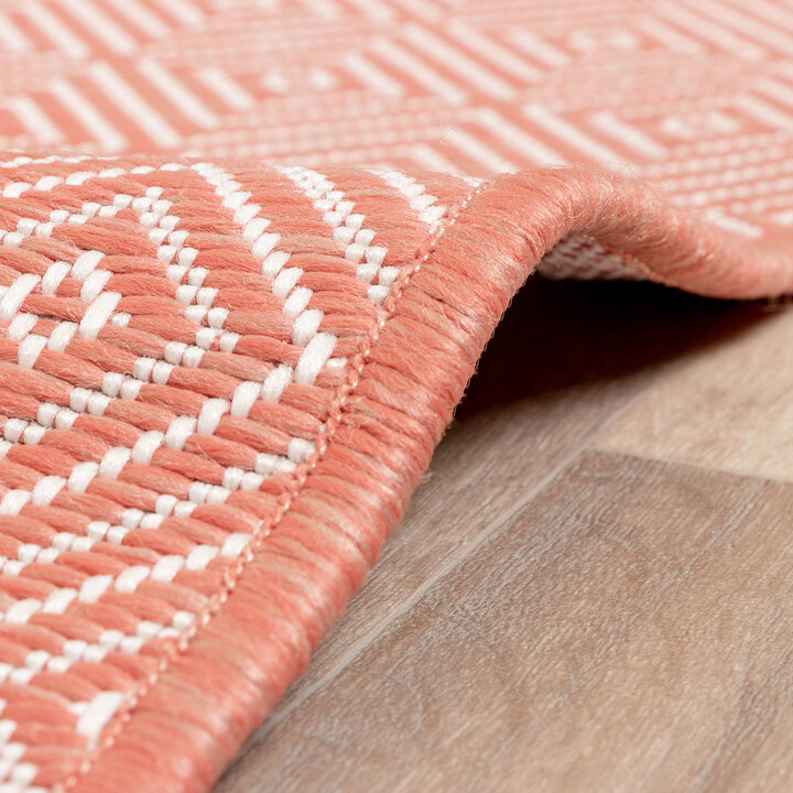 In- & Outdoor Teppich - Summer Tile Rosa - 7