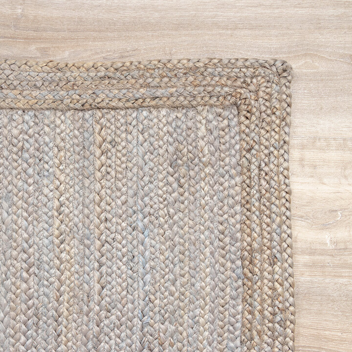 Jute Teppich - Fair Grau - 3