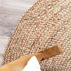 Jute Teppich Rund - Fair Natur - thumbnail 4
