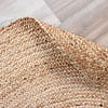 Jute Teppich Rund - Fair Natur - thumbnail 5