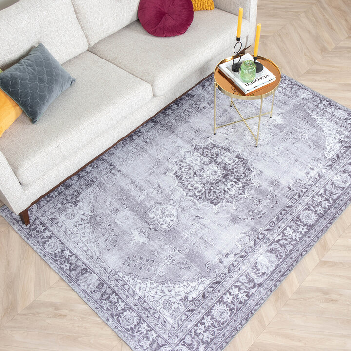 Teppich Vintage - Estate Medaillon Grau - 3