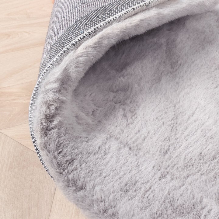 - fluffy - Herrlich Teppich Volero Comfy - Grau Hochflor