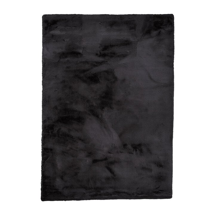 Hochflor Teppich - Comfy Supreme Schwarz - 1