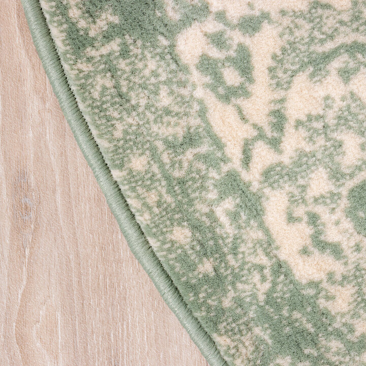 Teppich Vintage Rund - Wonder Grün - 5