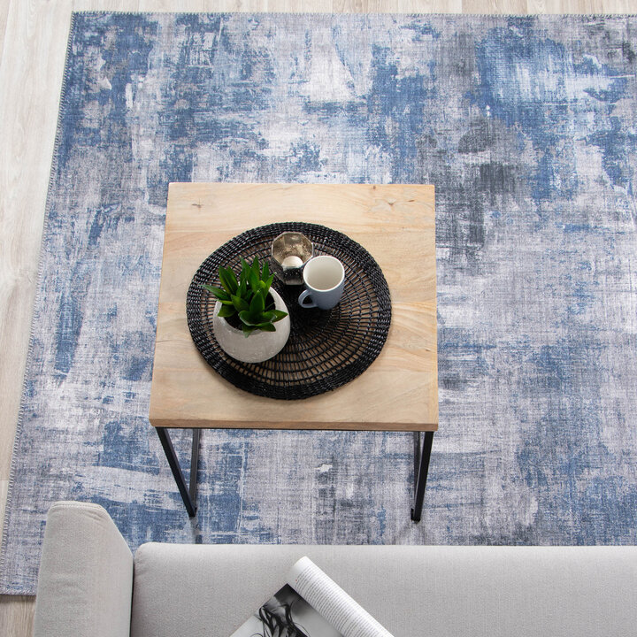 Moderner Teppich - Strength Blau - 3