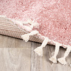 Teppich Hochflor Rund - Lofty Fringe Rosa - thumbnail 5