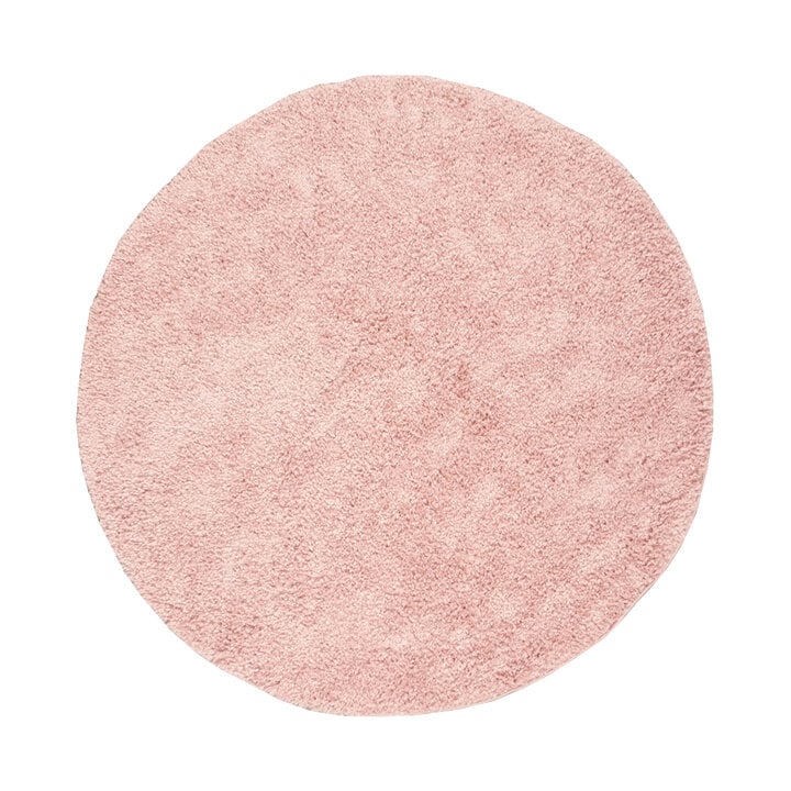 Teppich Hochflor Rund - Lofty Rosa - 1
