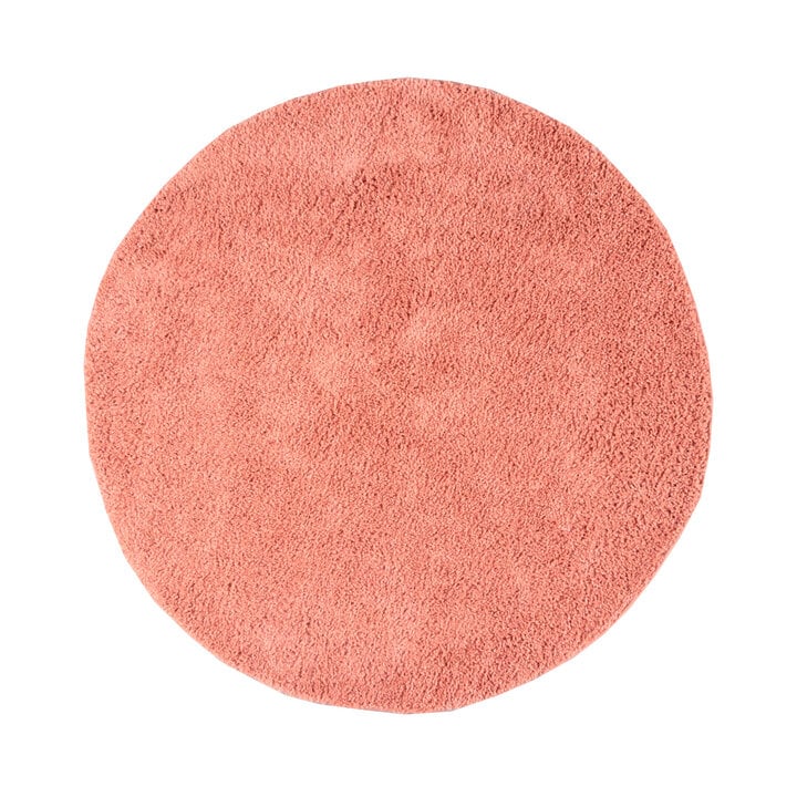 Teppich Hochflor Rund - Lofty Orange Rosa - 1