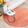 Teppich Hochflor Rund - Lofty Orange Rosa - thumbnail 2