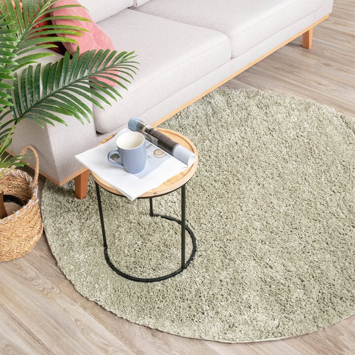 Teppich Hochflor Rund - Lofty Mint - 3