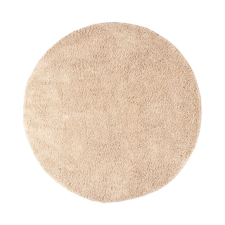 Teppich Hochflor Rund - Lofty Beige - 1