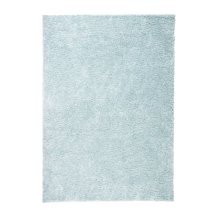 Teppich Hochflor - Lofty Hellblau Türkis - 1