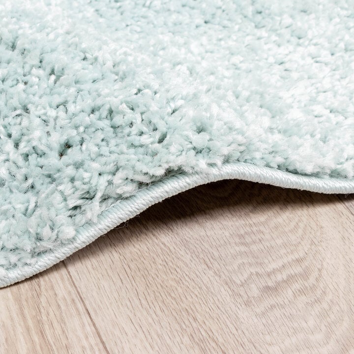 Teppich Hochflor - Lofty Hellblau Türkis - 6