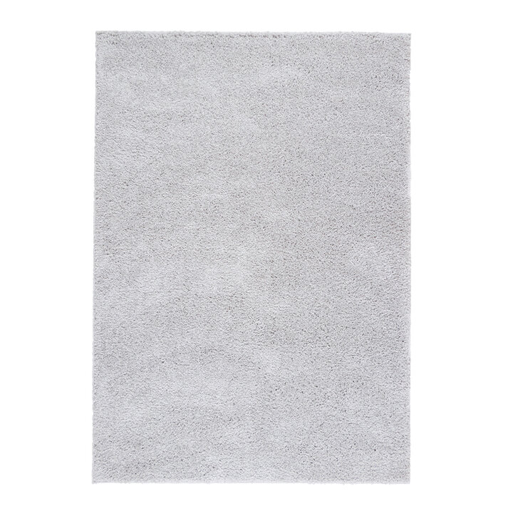 Teppich Hochflor - Lofty Hellgrau - 1