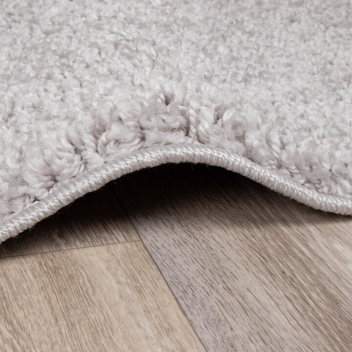 Teppich Hochflor - Lofty Hellgrau - 6