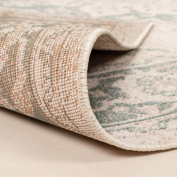 Teppich Vintage - Spring Medaillon Creme Grün - 6