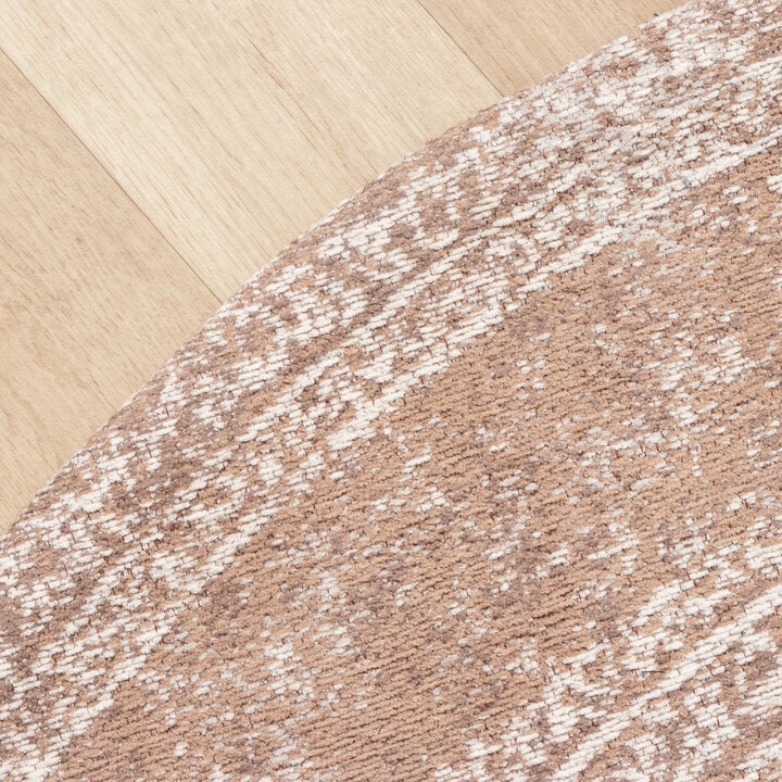 Teppich Vintage Rund - Admire Taupe - 5