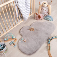 Kinderteppich - Huggy Wolke Grau 