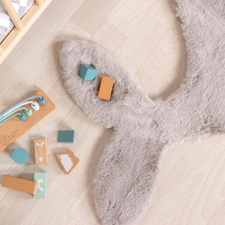 Kinderteppich - Huggy Wal Grau - 3