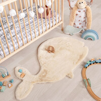 Kinderteppich - Huggy Wal Creme 