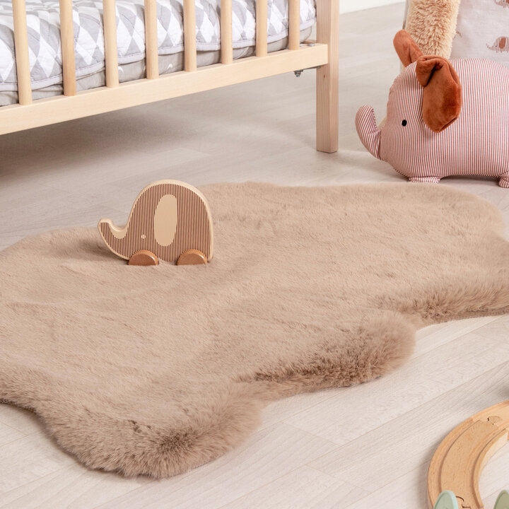 Kinderteppich - Huggy Schaf Taupe - 3