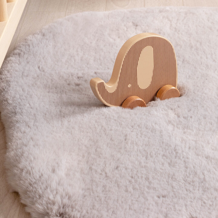 Kinderteppich - Huggy Elefant Grau - 3