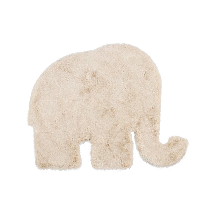 Kinderteppich - Huggy Elefant Creme - 1