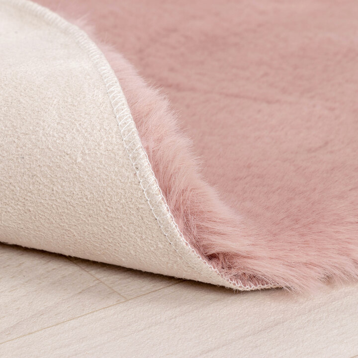 Kinderteppich - Huggy Herz Rosa - 4