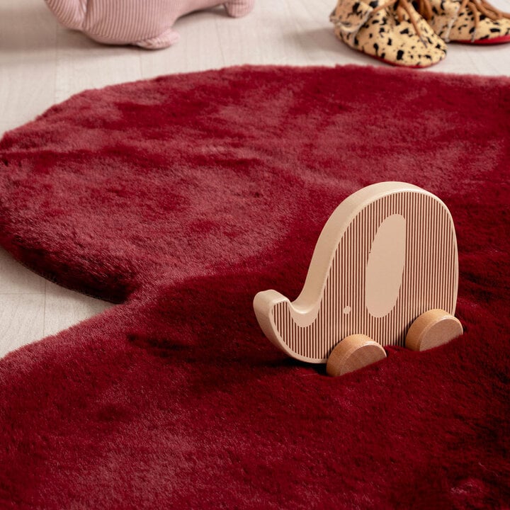 Kinderteppich - Huggy Herz Rot - 3